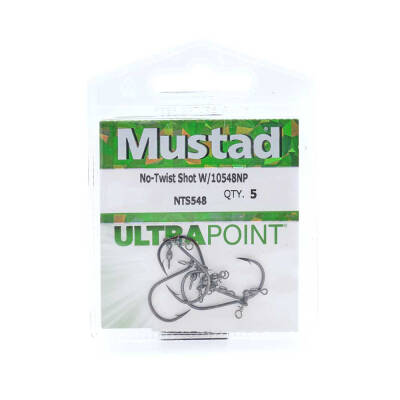 Mustad NTS548 Fırdöndülü Olta İğnesi - 3