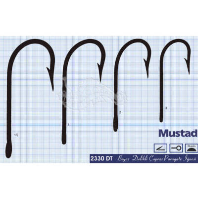 Mustad Olta İğnesi 2330DT 100lü - 2