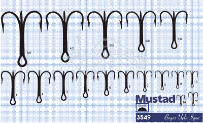 Mustad Olta İğnesi 3549D 50li - 2