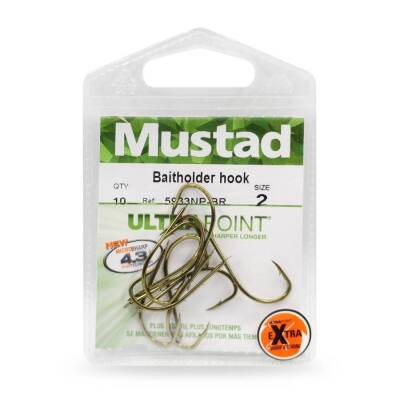 Mustad Olta İğnesi 5933 NPBR 10 lu - 3