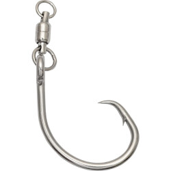 Mustad Swivel Demon Offset Circle SE39943NP 4X Strong Olta İğnesi - 2