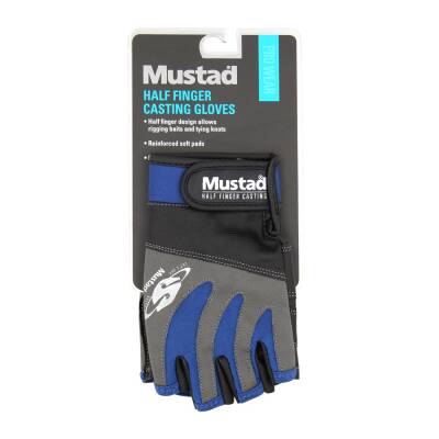 Mustad Yarım Parmak Casting Balıkçı Eldiveni - 4