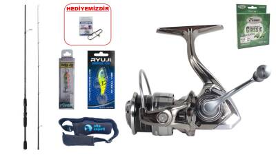 Okuma Wave Power 213 cm 0-8 gr & RYUJI ENJOY 1000S LRF SETİ - 1