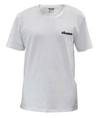 Okuma White Motif Cotton Short Sleeve Shirt - 1