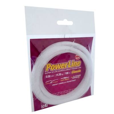 Powerline Classıc 100 mt Poşet Misina Beyaz - 1