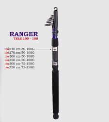 RANGER 100 TELE 300 CM 50-100G - 1