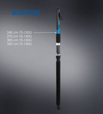 RAPTOR 150 TELE 240 CM 75-150G - 1