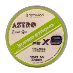 Remixon Astro 8X 0.06mm 150m Green İp Misina - 2