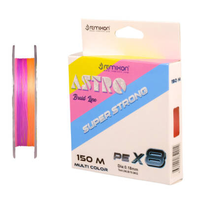 Remixon Astro 8X 0.10mm 150m M.Color İp Misina - 1