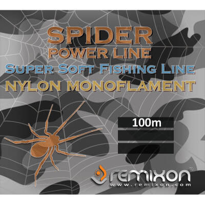 Remixon Spider Serisi 100m Poşet Monofilament Misina - 1