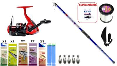 Remixon Strong 4.20m 100-250gr & Remixon New Modern Times 6000 Kırmızı SURF SETİ - 1