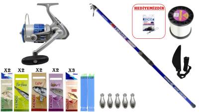 Remixon Strong 4.20m&Kendo Sea Power 5000 SURF SETİ - 1