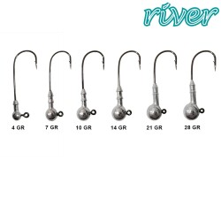 River Big Football Jig Head - 2