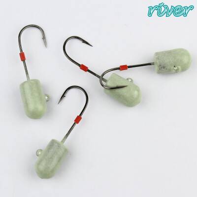 River Hunter Jig Head Glow 4P - 2