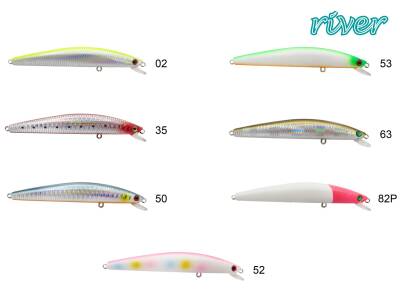 River Thin Banger 95F 9.5Cm 8.5G Maket Balık - 2