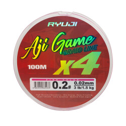 RYUJI AJI GAME 4X, 100M, PİNK İP MİSİNA - 1