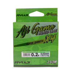 RYUJI AJI GAME 4X,150M, CHARTREUSE İP MİSİNA - 3