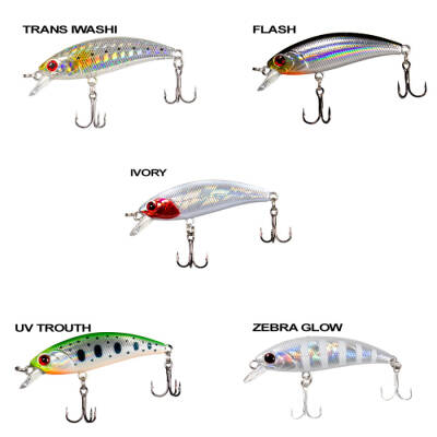 Ryuji Baby Minnow Sinking 5cm 4.5gr Maket Yem - 2