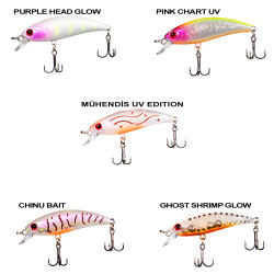 Ryuji Baby Minnow Sinking 5cm 4.5gr Maket Yem - 3