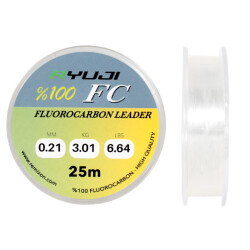 RYUJI FLUORO CARBON LEADER 25M, MİSİNA - 2