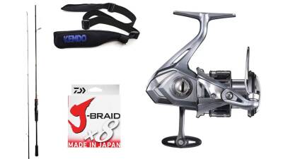 Ryuji Luna II 2.70m 5-55gr & Shimano Nasci 4000 FC SPİN SETİ - 1