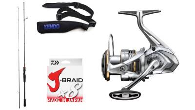 Ryuji Luna II 2.70m 5-55gr & Shimano Sedona 3000 FJ SPİN SETİ - 1