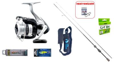 Ryuji Matrix Fuji 198 cm 0.8-6 gr & Daiwa Strikeforce 2000B LRF Seti - 1