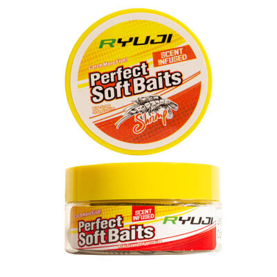 Ryuji Perfect Bait BT Karides Kokulu Silikon (10 Adet) - 3