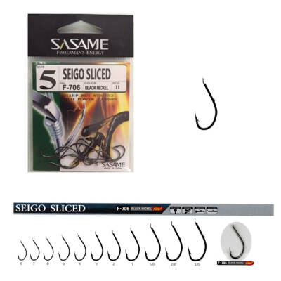 Sasame F-706 Seigo Sliced İğne (Black Nickel) - 1