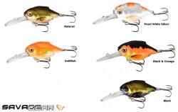 Savage gear 3D Crucian Crank 3,4 cm 3,4 gr SR DR Sahte Balık - 2