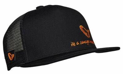 Savage Gear All Black Cap Onesize Black Caviar Şapka - 1