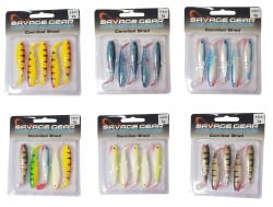 Savage gear Cannibal 6,8cm 5 Adet Sahte Balık - 1