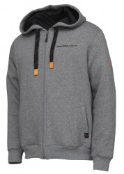 Savage Gear Classic Zip Hoodie Grey Melange - 1