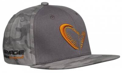 Savage Gear Flex Fit Camo Cap One Size Camo /Grey - 1