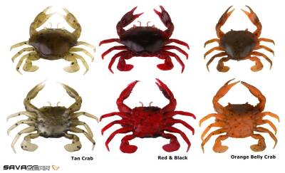 Savage gear LB 3D Manic Crab 5 cm 4 Adet Sahte Balık - 2