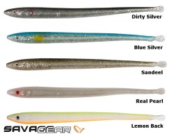 Savage gear LB Sandeel Slug 14 cm 6 Adet Sahte Balık - 2