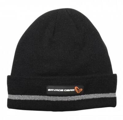 Savage Gear Reflex Beanie One Size Black/Reflex - 1