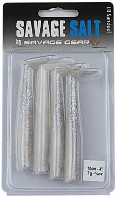 Savage gear Sandeel 10cm 4 Adet 7g 30- Real Pearl Sahte Balık - 2