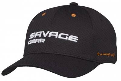 Savage Gear Sports Mesh Cap One Size Black - 2