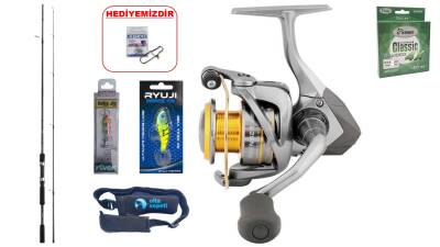 Shimano FX XT 210UL 1-11g & Okuma Avenger-1000A LRF Seti - 1