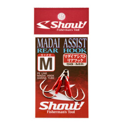 Shout Madai Assist Rear Hook Serisi Olta İğnesi - 1