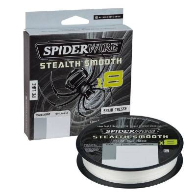 SpiderWire Stealth Smooth x8 Pe Braid 300m Translucent Örgü İp - 1