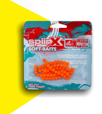 SPIINX BALIK YUMURTASI 6MM 70P UV ORANGE - 1