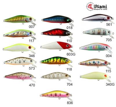 Usami Minn Shad 58F-SR 4.6 G Maket Balık - 2