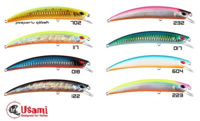 Usami Wasabi Min (Jir) 110F-SR 12.4 G Maket Balık - 2